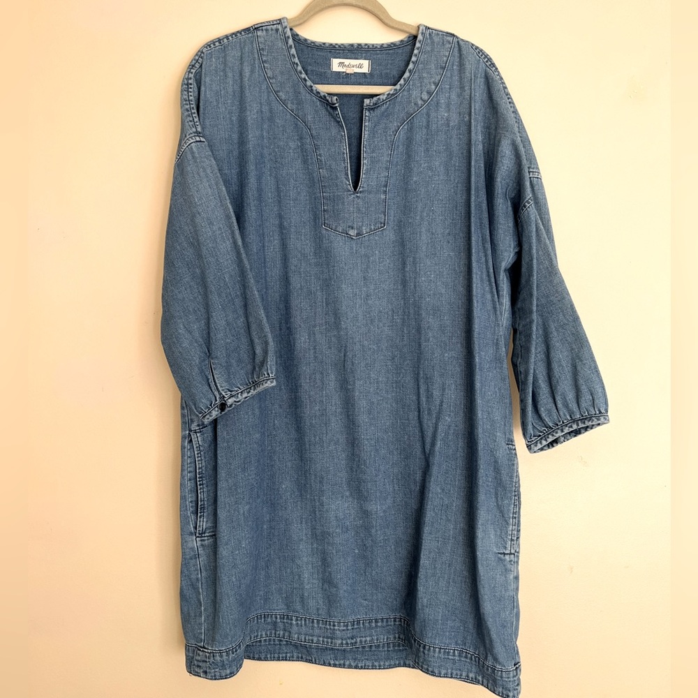 Madewell Womens Demin Top - Large